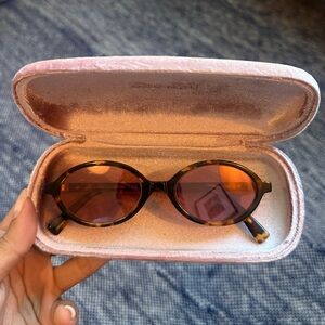 Pink Miu Miu Sunglasses Honey Havana